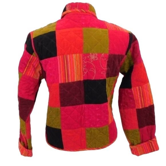 Vintage David Brooks Quilted Patchwork Jacket - Picture 4 of 9